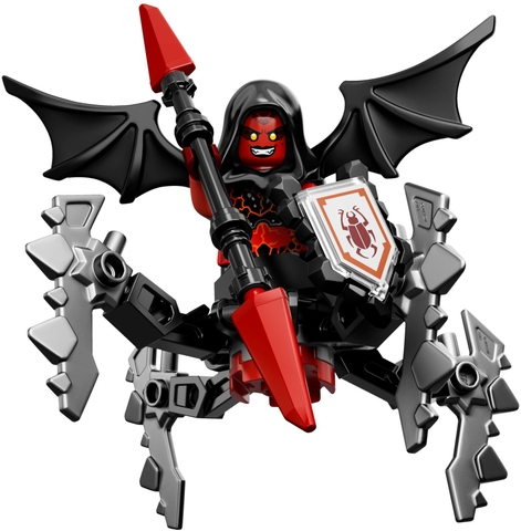 Các chi tiết có trong bộ Lego Nexo Knights 70335 - Quỷ Nham Thạch