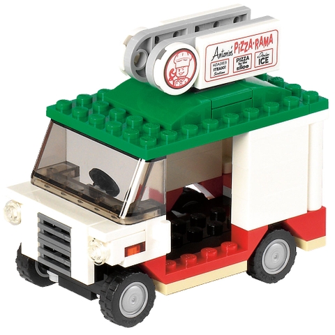 Lego Ninja Turtles 79104 - The Shellraiser Street Chase các chi tiết trong bộ xếp hình