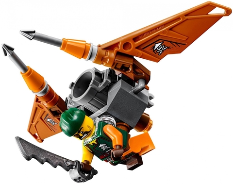 Các nhân vật xuất hiện trong bộ Lego Ninjago 70600 - Xe địa hình Ninja