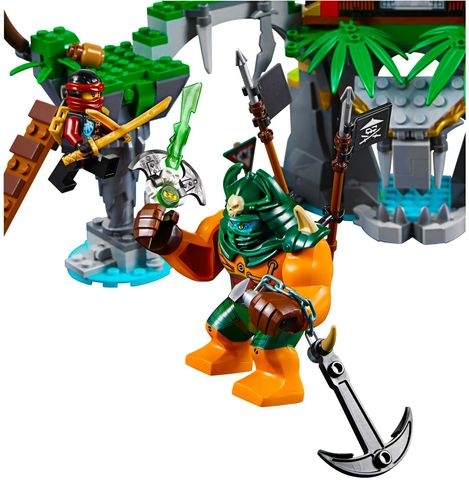 Bộ Lego Ninjago 70604 - Đảo Nhện Độc giúp phát triển kỹ năng cho bé