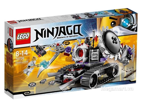Hình ảnh vỏ hộp bộ Lego Ninjago 70726 - Cỗ Máy Hủy Diệt