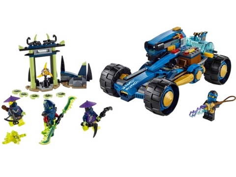 Các mô hình ấn tượng trong bộ Lego Ninjago 70731 - Jay - Kẻ Lữ Hành