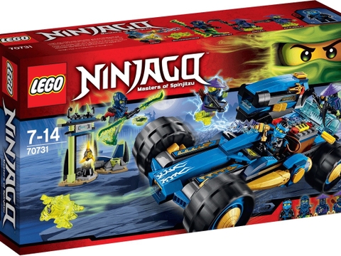Hình ảnh vỏ hộp bộ Lego Ninjago 70731 - Jay - Kẻ Lữ Hành