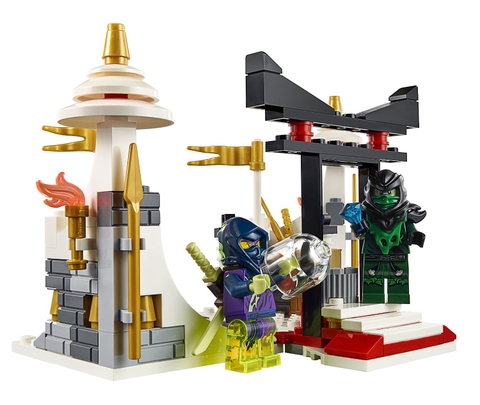 Các mô hình trong đồ chơi Lego Ninjago 70736 - Cuộc Tấn Công Của Rồng Morro