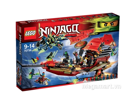 Hình ảnh vỏ ngoài của Lego Ninjago 70738 - Chuyến Bay Cuối Cùng Của Destiny's Bounty