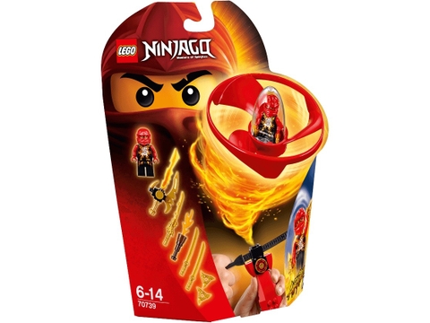 Hình ảnh vỏ hộp bộ Lego Ninjago 70739 - Lốc Xoáy Trên Không của Kai