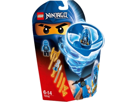 Hình ảnh vỏ hộp bộ Lego Ninjago 70740 - Lốc Xoáy Trên Không của Jay