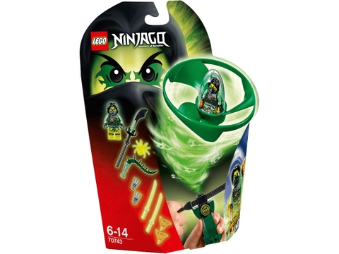 Hình ảnh vỏ hộp bộ Lego Ninjago 70743 - Lốc Xoáy Trên Không của Morro