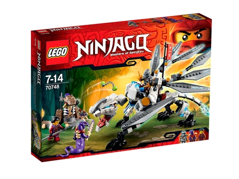Vỏ hộp Lego Ninjago 70748 - Rồng Titan