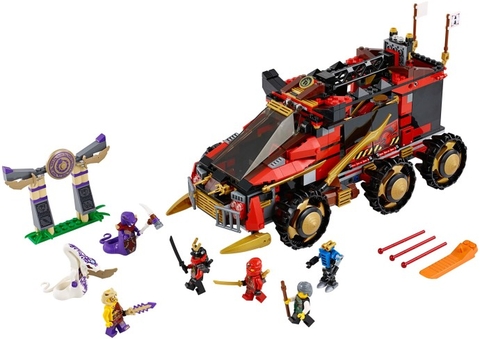 Tất cả các mô hình trong bộ đồ chơi Lego Ninjago 70750 - Ninja DB X