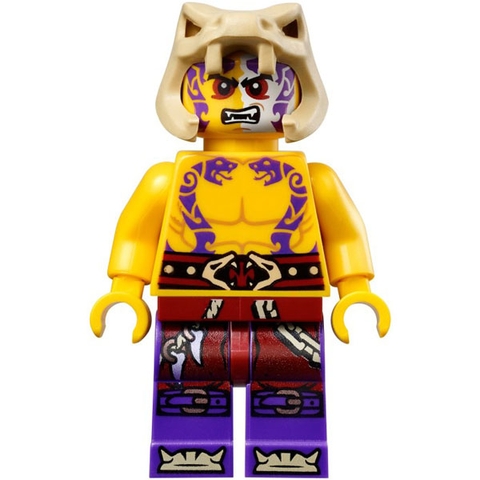 Hình ảnh 2 nhân vật trong bộ xếp hình Lego Ninjago 70753 - Thác Nham Thạch
