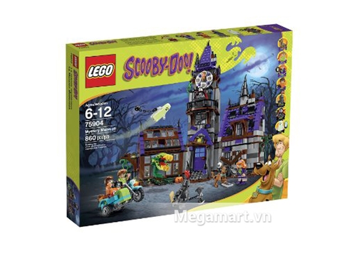 Hỉnh ảnh thực tế vỏ hộp sản phẩm Lego Scooby-Doo 75904 - Lâu đài bí ẩn