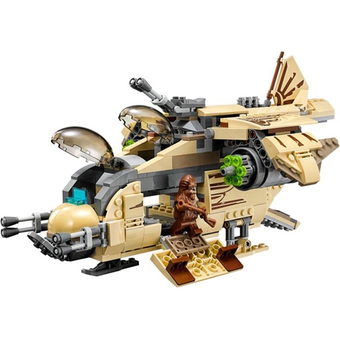 Mô hình phi thuyền trong bộ đồ chơi Lego Star Wars 75084 - Phi Thuyền Tấn Công Wookie