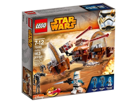 Hình ảnh vỏ hộp đựng sản phẩm Lego Star Wars 75085 - Hailfire Droid