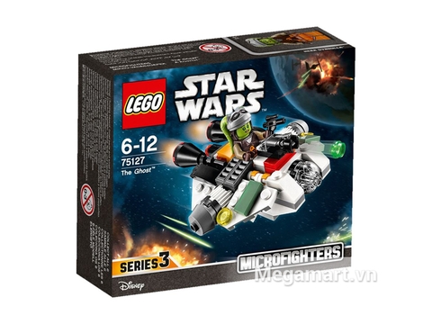 Vỏ hộp đồ chơi Lego Star Wars 75127 - Phi Thuyền Bóng Ma