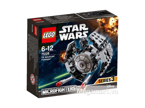 Hộp đựng nguyên nem phong của đồ chơi Lego Star Wars 75128 - Phi Thuyền Cao Cấp Tie