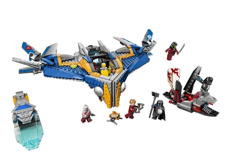 Trọn bộ mô hình Lego Super Heroes 76021 - Giải Cứu Phi Thuyền Milano