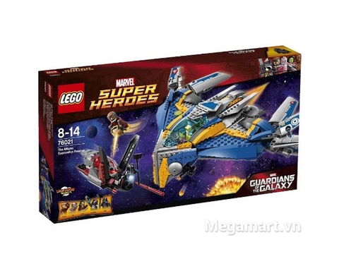 Hộp đựng đồ chơi Lego Super Heroes 76021 - Giải Cứu Phi Thuyền Milano