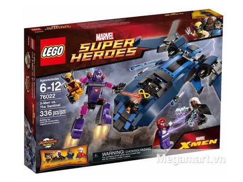 Hình ảnh vỏ ngoài của Lego Super Heroes 76022 - Dị Nhân Đương Đầu Lính Canh