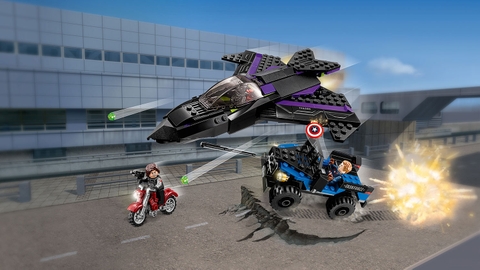 Trọn bộ các chi tiết trong Lego Super Heroes 76047 - Vụ Trộm Nguy Hiểm Chết Người