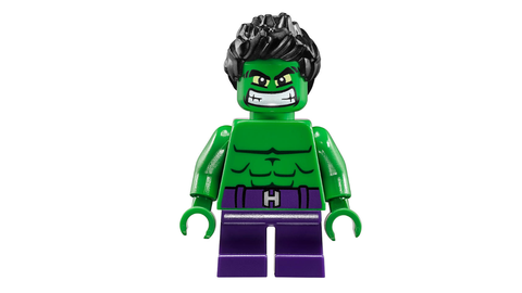 Lego Super Heroes 76066 - Người Khổng Lồ Xanh Đại Chiến Ultron - nhân vật Hulk