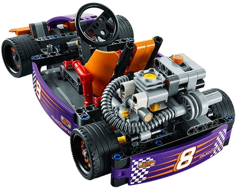 Các mô hình ấn tượng trong bộ Lego Technic 42048 - Xe Đua Thể Thức 1 Mini