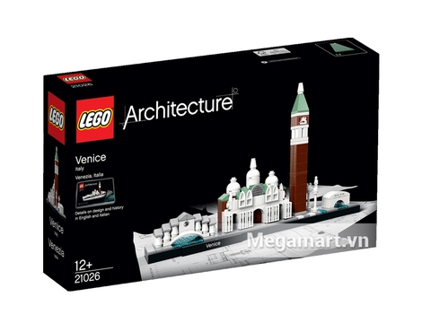 Vỏ hộp đựng sản phẩm Lego Architecture 21026 - Thành Phố Venice