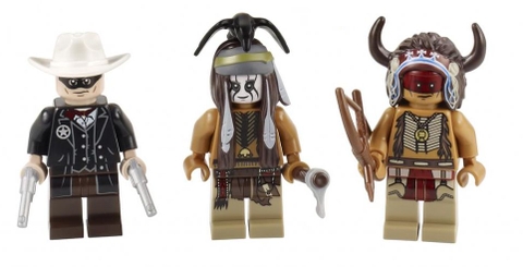 Cho bé vừa vui chơi, vừa phát triển kỹ năng với bộ xếp hình Lego The Lone Ranger 79107 - Thăm trại Comanche