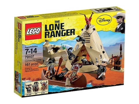 Hình ảnh vỏ hộp đựng sản phẩm Lego The Lone Ranger 79107 - Thăm trại Comanche
