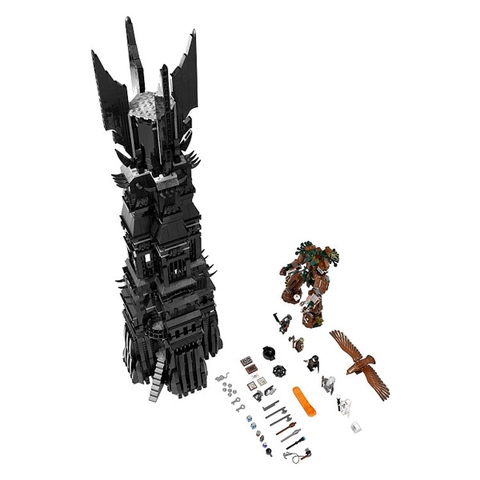 Toàn bộ các chi tiết có trong sản phẩm Lego The Lord of the Rings 10237 - Tháp Orthanc