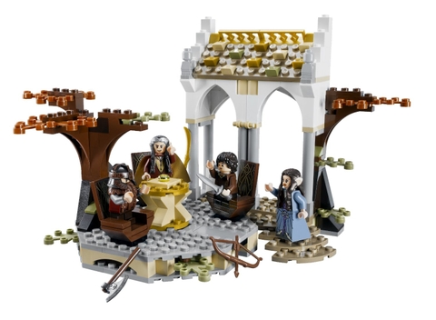 Bộ đồ chơi xếp hình Lego The Lord of the Rings 79006 - Bộ tộc Elrond sẽ mang đến cho bé những trải nghiệm và khám phú thú vị chưa từng thấy với khung cảnh bộ phim nổi tiếng cùng tên