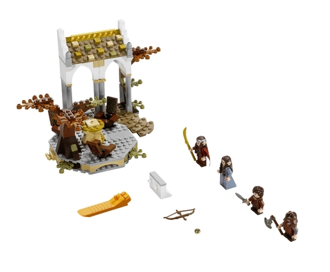 Tron bộ các chi tiết có trong bộ xếp hình Lego The Lord of the Rings 79006 - Bộ tộc Elrond
