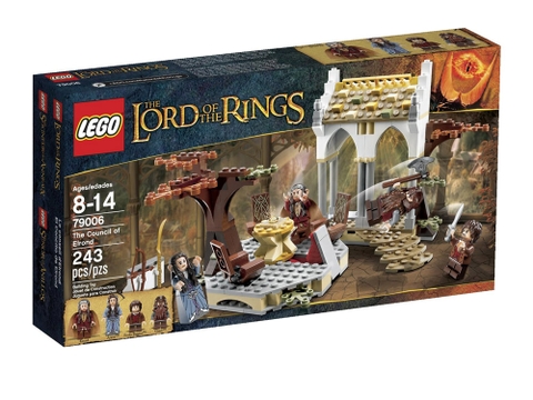 Hình ảnh vỏ hộp đựng bên ngoài sản phẩm Lego The Lord of the Rings 79006 - Bộ tộc Elrond