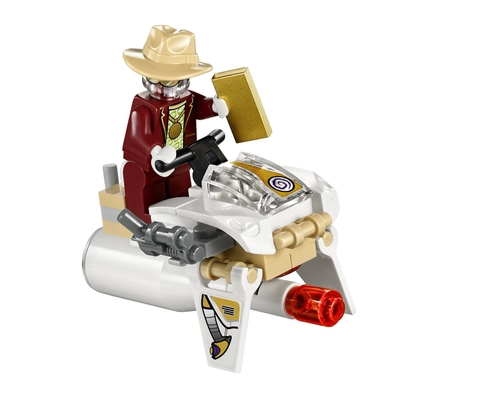 Bé được thỏa sức sáng tạo với bộ xếp hình Lego Ultra Agents 70167- Cướp Vàng Tẩu Thoát