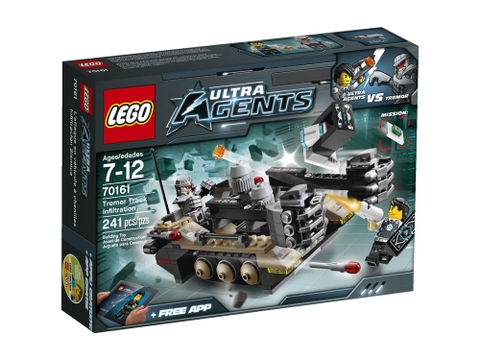 Lego Utra Agents 70161 - Cuộc đột nhập của Tremor Track - ảnh bìa sản phẩm