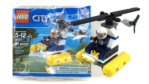 Các chi tiết xuất hiện trong bộ đồ chơi Lego City 30311 - Swamp Police