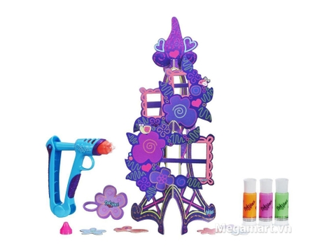 Trọn bộ các chi tiết có trong Play-Doh A7191 - Khung ảnh tháp hoa