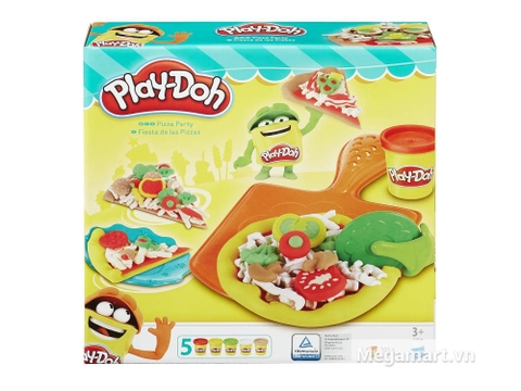 Thiết kế hộp đựng Play-Doh B1856 - Bữa tiệc pizza gọn gàng
