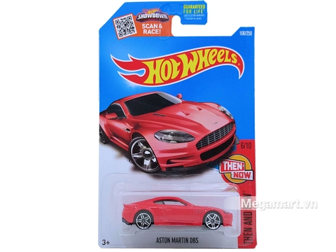 Vỏ hộp sản phẩm Hot Wheels Aston Martin DBS