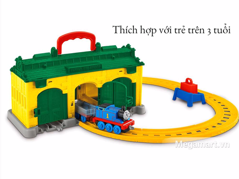 Thomas and Friends Bộ đường ray nhà xe Tidmouth độc đáo và hiện đại