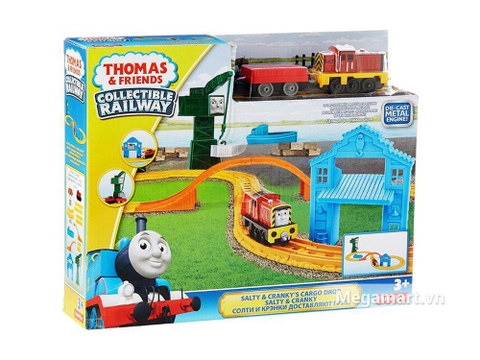 Hình ảnh vỏ hộp bộ Thomas and Friends Bộ đường ray bến cảng