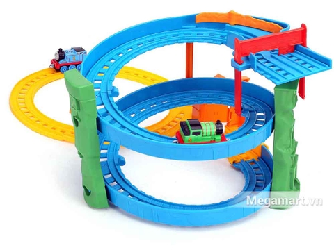 Thomas & Friends Bộ đường ray xoắn ốc - vòng cua mạo hiểm