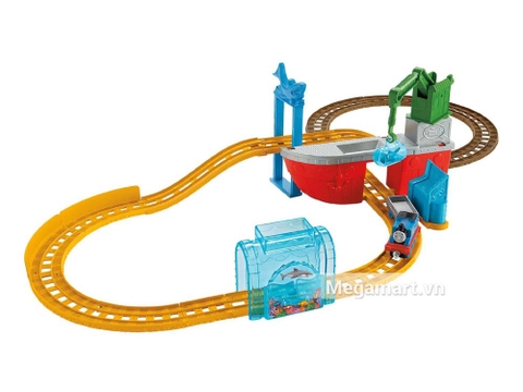 Thomas and Friends Bộ đường ray hàm cá mập mang đến nhiệm vụ thú vị cho bé