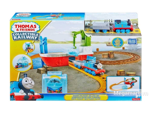 Chi tiết bộ Thomas and Friends Bộ đường ray hàm cá mập