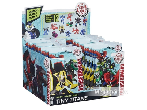 Hình ảnh vỏ ngoài của bộ Transformers Robot Transfomer RID phiên bản tí hon