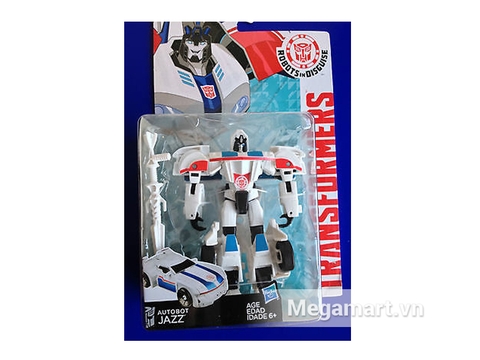 Vỏ hộp đựng sản phẩm Transformers Robot Autobot Jazz RID phiên bản chiến binh