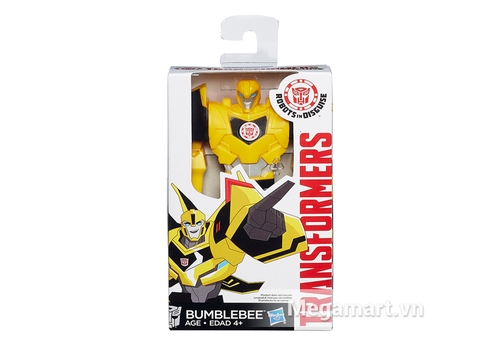 Hình ảnh vỏ ngoài của Transformers Robot Bumblebee RID phiên bản chiến thần