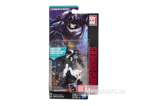 Hình ảnh vỏ ngoài của Transformers Robot Groove phiên bản thế hệ huyền thoại