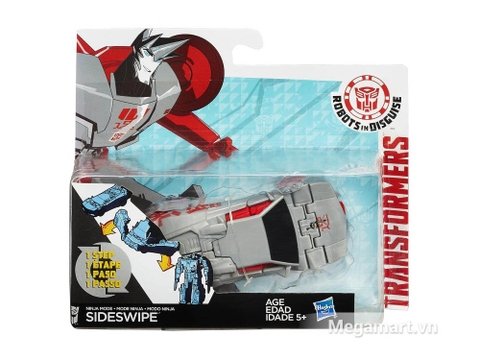 Vỏ hộp Transformers Robot Ninja Mode Sideswipe RID phiên bản biến đổi siêu tốc
