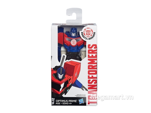 Hình ảnh vỏ ngoài của Transformers Robot Optimus Prime RID phiên bản chiến thần